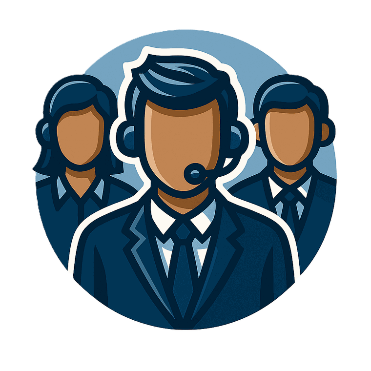 Three headset intake agents